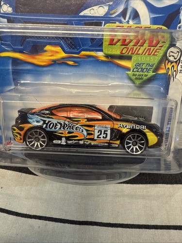 Hot Wheels Hyundai Tiburon 2003 Collector #032 negro - Imagen 2 de 3