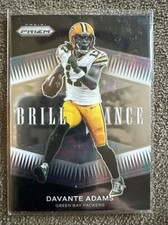 2021 Panini Prizm - Brilliance Green Ice Prizm #B-14 Davante Adams