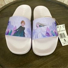 Adidas Adilette Frozen Shower Slide Sandals Size 5 Kids