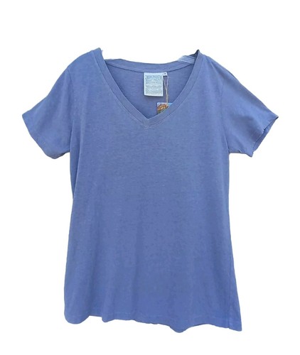 Jungmaven Paige V-neck T-shirt Lavender Violet Hemp Organic Cotton Medium NWT - Picture 9 of 17