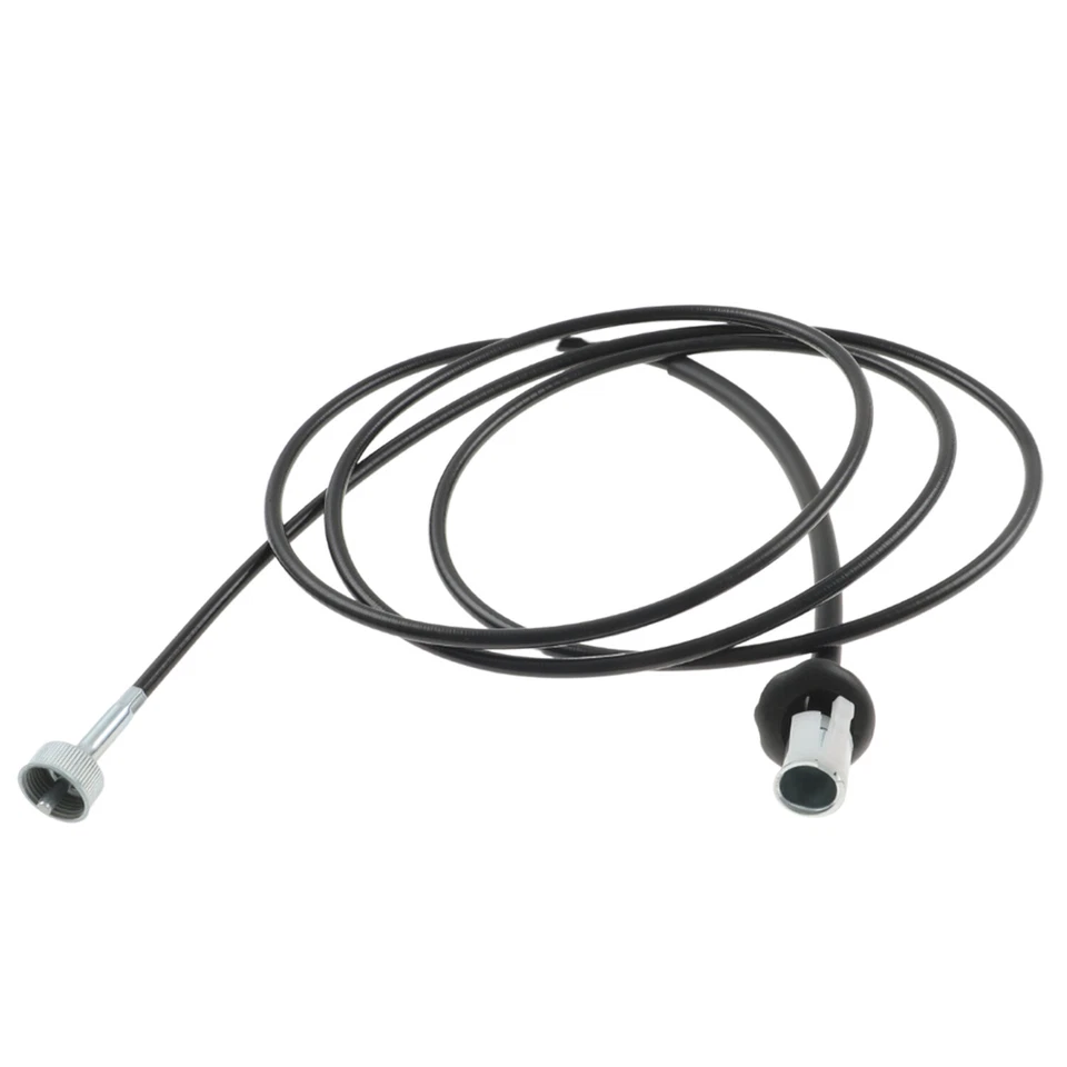 Cable de tracción velocímetro de vehículo negro apto para camioneta Toyota 83 84 85 86 87 88 Foto 3 de 4
