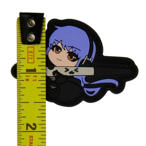 Parche utilitario marcador de lápiz anime táctico Waifu mini PVC - Imagen 2 de 4