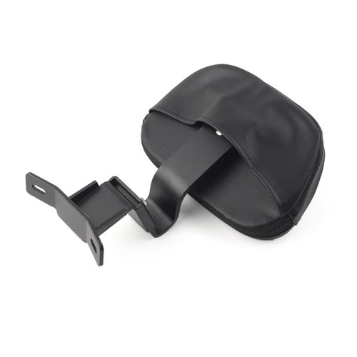 Front Driver Rider Backrest Pad Black Fit Harley Street Glide FLHX 2009-2020 - Picture 9 of 9