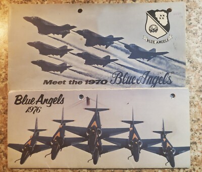 BLUE ANGELS BROCHURES (VINTAGE) 1970 AND 1976 | eBay