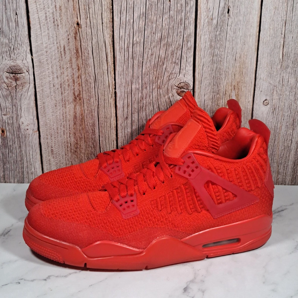 jordan 4 flyknit red