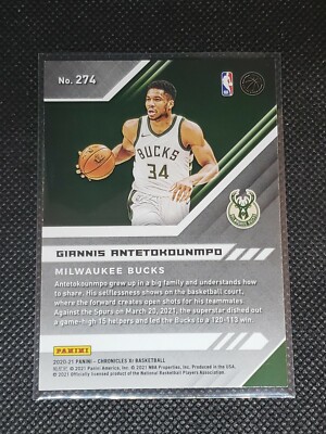2020-21 Panini Chronicles Xr GIANNIS ANTETOKOUNMPO #274 PINK