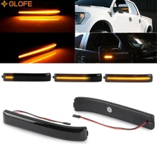 Sequential LED Side Mirror Turn Signal Lights for Ford F-150 F150 Raptor 2009-14