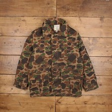 Vintage Trophy Club Outdoor Mantel L 90er Duck Camo Jagd Parka bunt