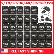 Lot Micro SD Adapter TransFlash TF To SD SDHC Memory Card Adapter Converter Bulk