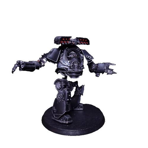 Raven Guard: Primaris Firestrike Servo-torretta - Warhammer 40k Space Marines Dipinta