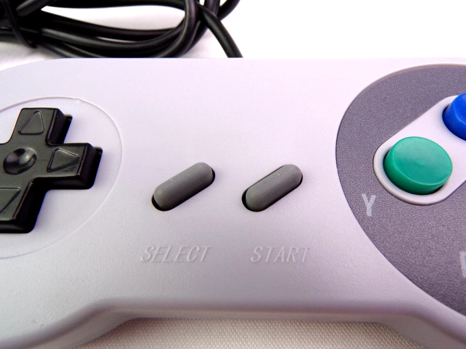 SNES Controller x2 + AV Cable + AC Power Adapter Cord Bundle for Super Nintendo - Image 3 of 4