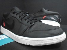 Paris Saint-Germain x Air Jordan 1 Low Black for Sale