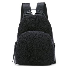 Calvin Klein Astatine Sherpa Mini Backpack - Black