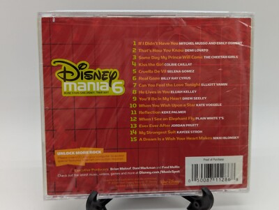 Disney Mania Vol 6 CD Music Stars Selena Gomez Plain White