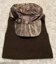 Cabela's Cabelas Hat Gore-Tex Advantage Wet Lands Camouflage Neck Gaiter Medium