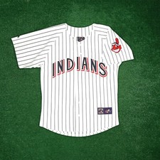 Cleveland Indians Majestic 1970 Cooperstown Men's Home White Jersey w/ Patch