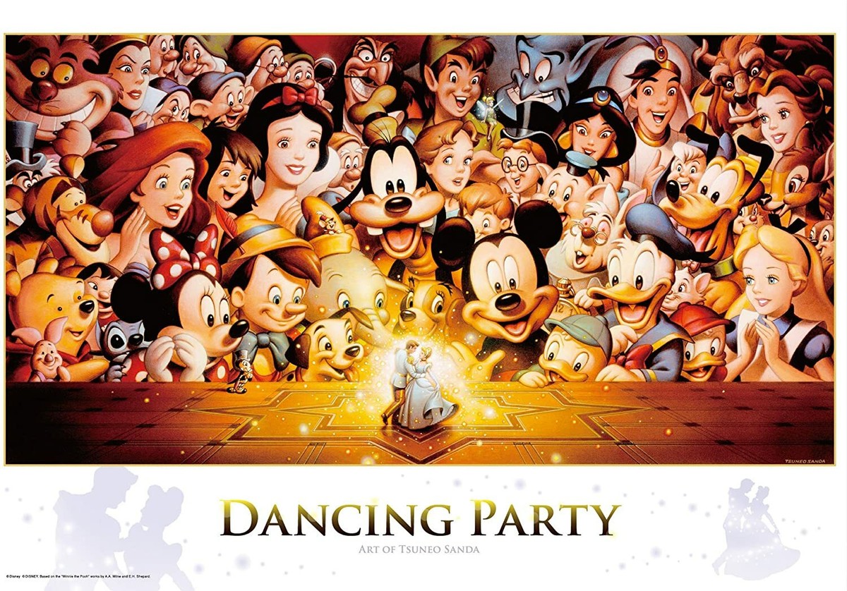 Disney Jigsaw Puzzle Mickey Dancing Party 1000 Pieces | eBay