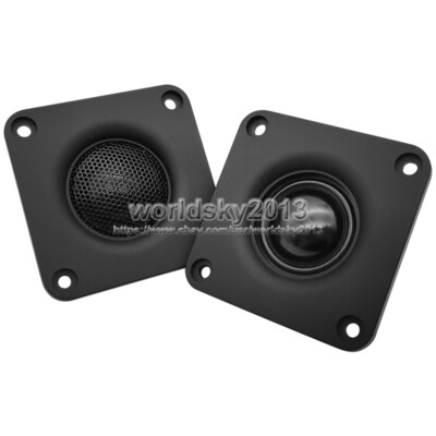 2pcs inch 4/6Ohm 20W Tweeter Audio Speaker Stereo Treble