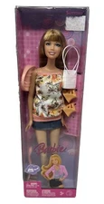 2007 Barbie Fashion Fever Summer Doll L8580 Style Chic Peach Flower Top Skirt