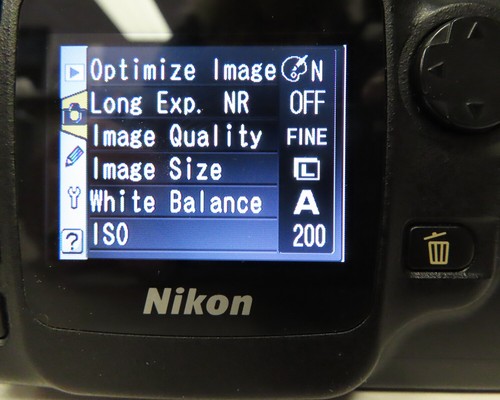 Nikon D50 Body 6.1MP Black DSLR Camera for REPAIR /PARTS - Picture 10 of 12
