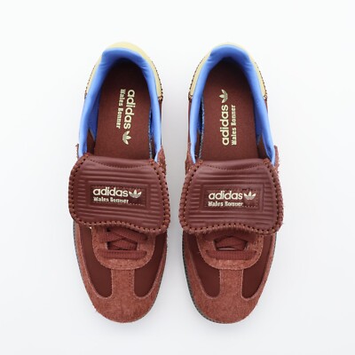 IE0579 Wales Bonner adidas Samba Nylon Low Dark Brown Cream White
