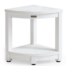 Corner Shower Stool for Inside Shower Waterproof, Poly Lumber Bathroom Shower...
