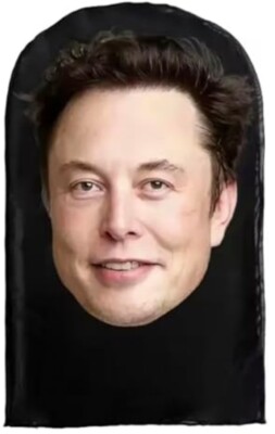 Elon Musk Shiesty Mask! Tesla space X Twitter Trump MEME. DOGE. USA SHIPPING