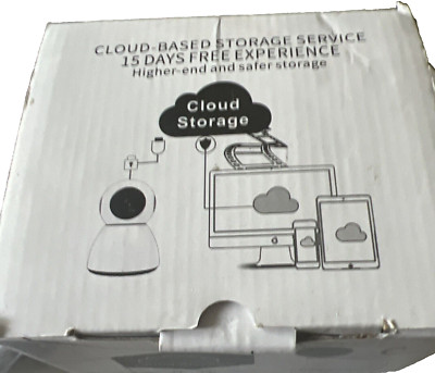 Cloud - Based Storage Home Security Camera White Cloud Storage 1080P