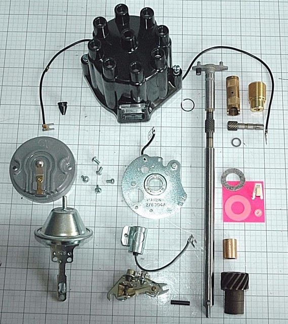 196274 CORVETTE "STANDARD" TACH DRIVE DISTRIBUTOR MASTER REBUILD KIT