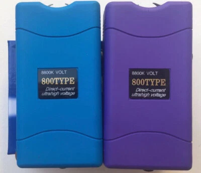 （2)Rechargeable Stun Gun with LED Light - Free Taser Holster ，USA seller！