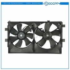 Radiator Condenser Cooling Fan Assembly For 2008 2009-2017 Mitsubishi Lancer