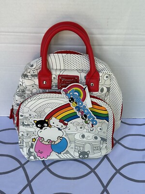 Hello Kitty Loungefly Loves Hello Kitty Sanrio Very Rare Backpack Bag NWT