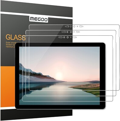 [3er Pack] Displayschutzfolie für Surface Go 4/3/2 10,5 Zoll, funktioniert mit Surface Pen