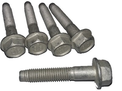 M8-1.25x45 Metric Hex Flange Bolts / Screws 8mm x 45mm M8x1.25x45