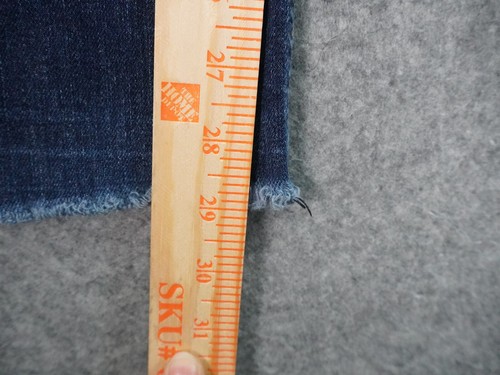 Rag & Bone Jeans Womens 27 Blue Denim Raw Hem Skinny Ankle Low Rise - Picture 3 of 12