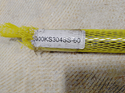 Keyed Shaft KS-304-ss 60 inch long, 1 inch dia, shaft 1.000KS304SS-60 (Z4D)