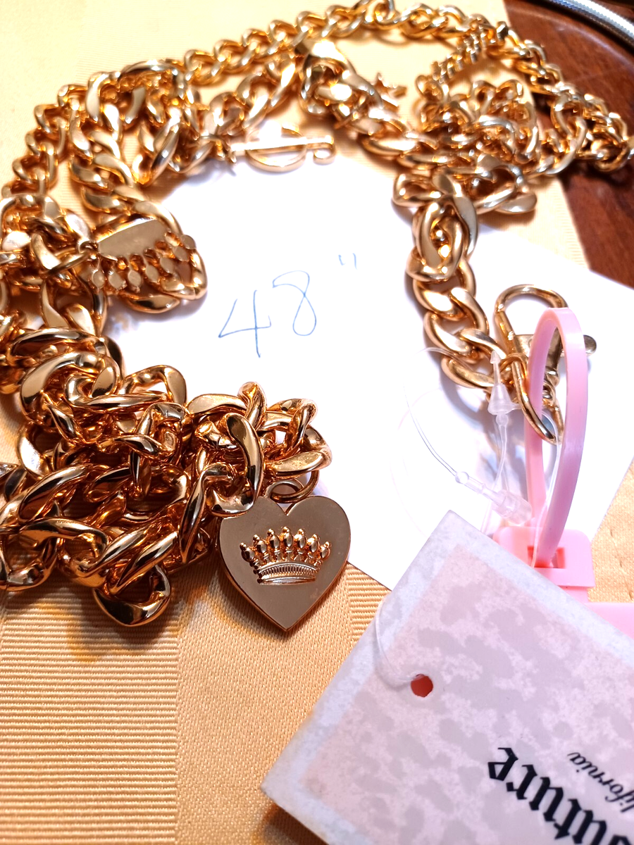 JUICY COUTURE set of Necklace & Chain Belt Juicy Couture | Accessories | Juicy Couture Set Of Necklace  main image 3