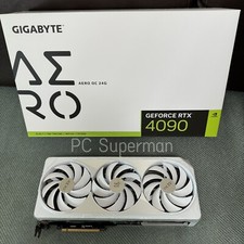 Gigabyte RTX 4090 AERO OC 24G GPU No Core  VRAM With Box- For Parts 