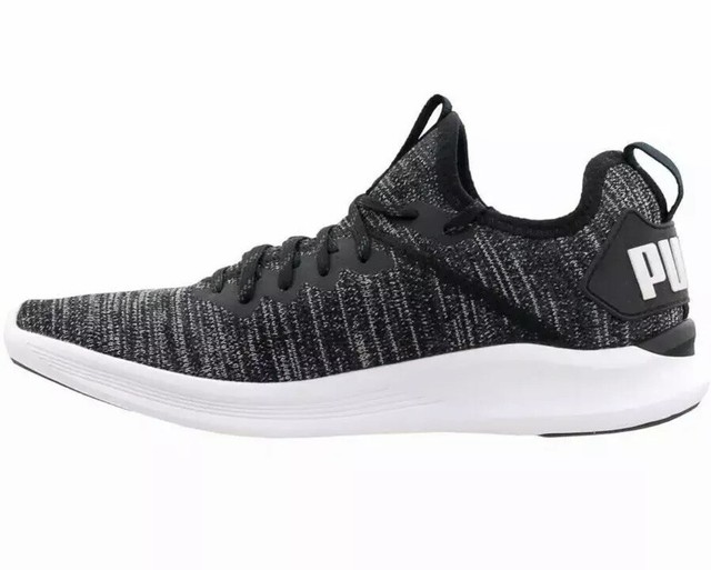 puma ignite flash evoknit black