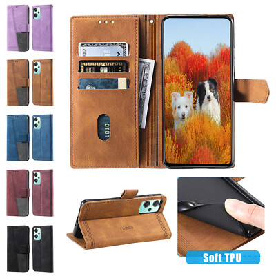 RFID Blocking Card Wallet Flip Holder Phone Case For OnePlus Nord 2 CE N20 5G