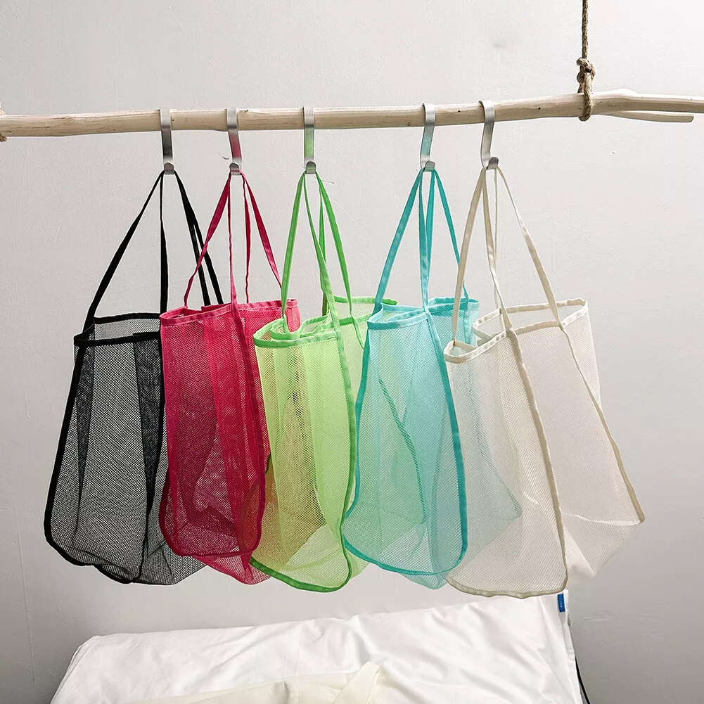 Fashion Shoulder Bag See Through Soft Shopping Bag Underarm Bag