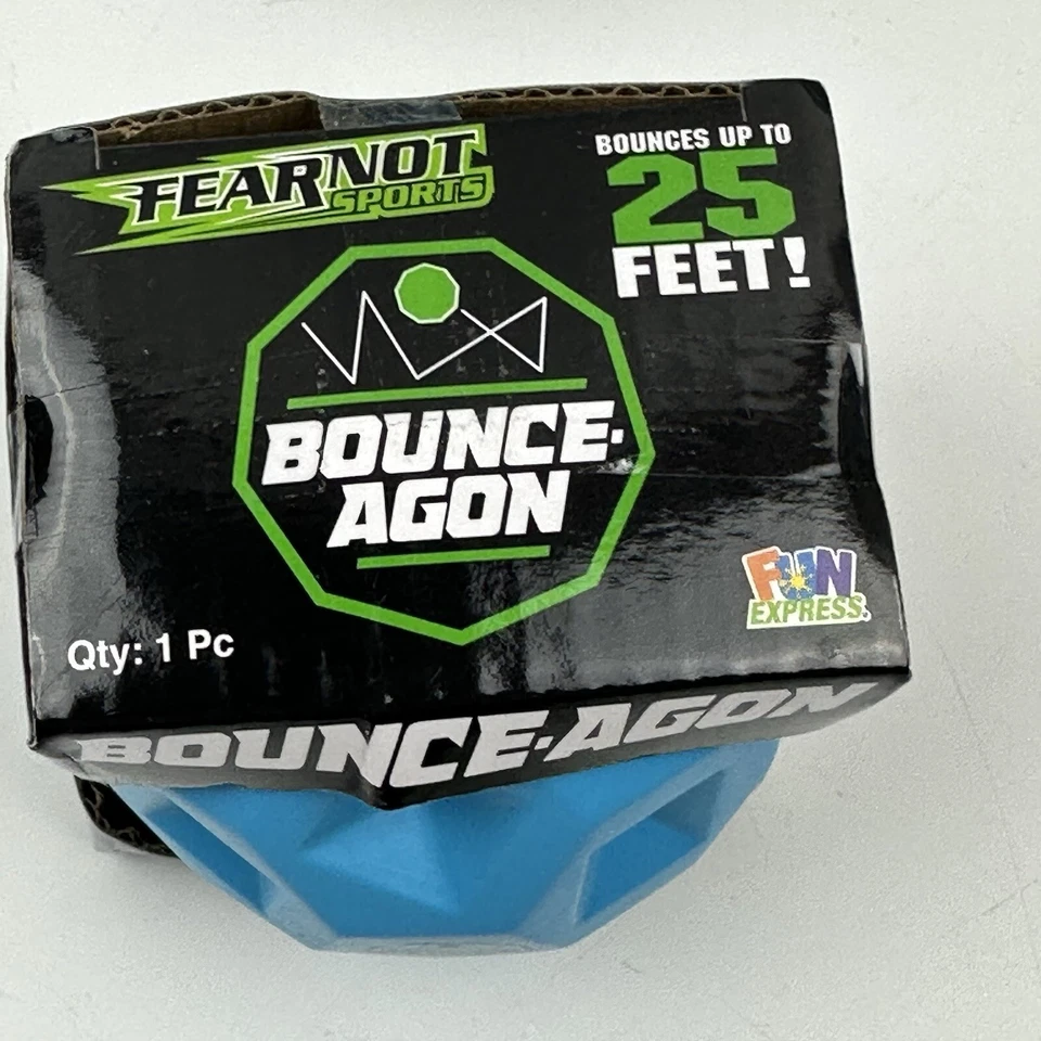 (2) - Bounce Agon Incredibly High Bouncing Ball Blue Pack of 2 - Image 3 of 3