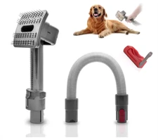 Pet Grooming Brush Tool and Hose Kit for Dyson V7 V8 V10 V11 V15 Animal Vacuum