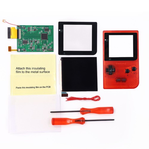 GameBoy Pocket GBP Backlight LCD Retro Pixel Super Large Display HighLight Kits - Picture 15 of 29