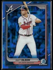 2024 Bowman Chrome Sapphire #11 Matt Olson