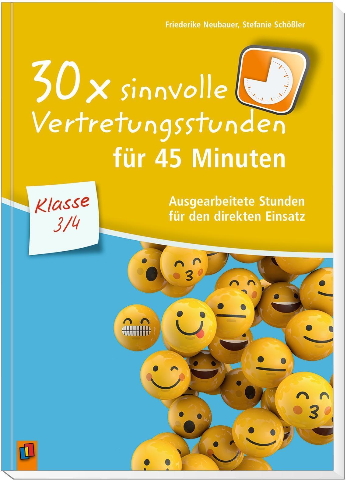 Thumbnail - 30 X Sinnvolle Vertretungsstunden Für 45 Minuten - Klasse 3/4 |