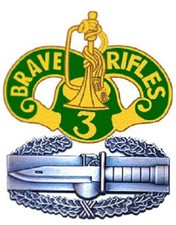 Address Labels -3rd ACR  Brave Rifles w/CAB