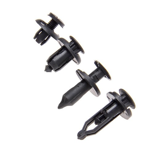 40Pcs Car Push Rivets Fastener Liner Retainer Pin Bumper Clips For GM Chevy Ford - Foto 10 di 12