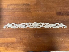 Wood Applique - Narrow Flowering Spray