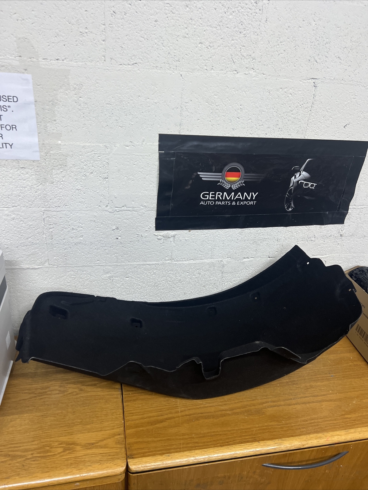 2003 Bentley Continental Rear LH Side Wheel Housing Liner  3SD810171A OEM #2043